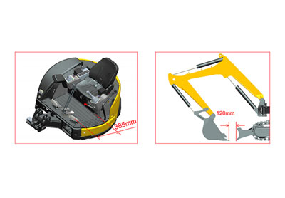 Mini Excavator ZG020U